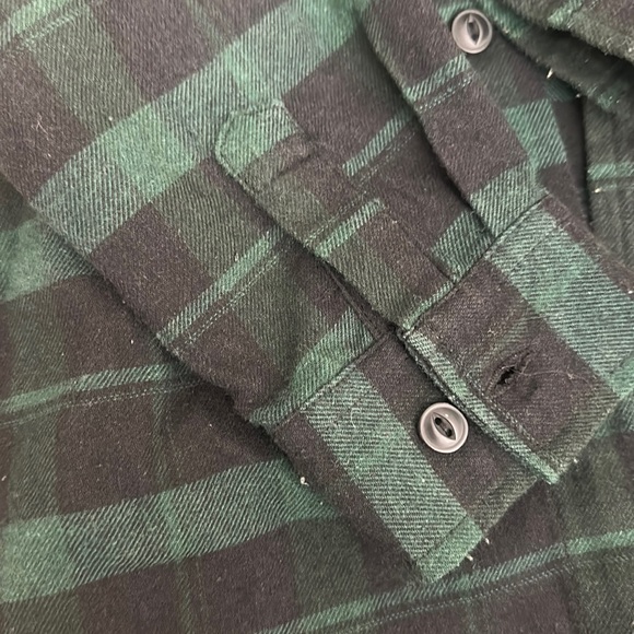 HAUS OF JR - Button Down Hooded Flannel Size 5-6T - Picture 4 of 4